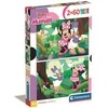 Clementoni Dėlionė 2x60 vnt. - Pelytė Minė