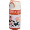 Disney Minnie gėlių formos plastikinis butelis su kabliuku 350 ml