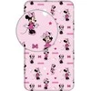 Disney Minnie Gražuolė rožine patalynė su guma 90x200 cm
