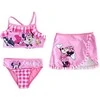Disney Minnie languotas vaikiškas bikiniuko ir sijono komplektas 4-10 metų