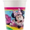 Disney Minnie Makes Me Smile popieriniai puodeliai 8 vnt. 200 ml FSC