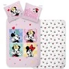 „Disney Minnie“ meilės ir juoko patalynės komplektas 140–200 cm, 70–90 cm
