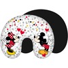Poduszka turystyczna rogal Myszki Miki i Mini Minnie i Mickey Mouses kolorowa August 23