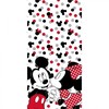 Disney Minnie Mickey Love vonios rankšluostis, paplūdimio rankšluostis 70x140cm