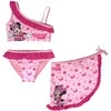 Disney Minnie mielas vaikiškas bikini ir sarongo komplektas 4-10 metų