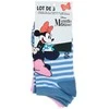 Disney Minnie Ocean vaikiškos kojinės iki kulkšnių 23-34