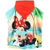 Disney Minnie paplūdimio rankšluostis pončas 55x110 cm (greitai džiūstantis)