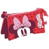 Disney Minnie pieštukų dėklas su 3 skyriais, 21 cm
