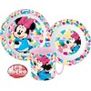 Disney Minnie pietų servizas, mikroplastiko rinkinys su puodeliu 350 ml