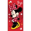 Disney Minnie Pretty in Raudona vonios rankšluostis, paplūdimio rankšluostis 70x140cm