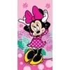 Pink Disney Minnie Pretty in Rožinė vonios rankšluostis, paplūdimio rankšluostis 70x140cm
