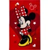Disney Minnie Pretty raudonas rankšluostis, veido rankšluostis, rankšluostis 30x50cm