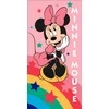 Disney Minnie Rainbow Star vonios rankšluostis, paplūdimio rankšluostis 70x140 cm