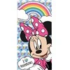 Rankšluostis Kids Euroswan - Akcesoria licencyjne Ręcznik plażowy 70x140 - Myszka Minnie