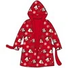 Disney Minnie raudonas sniego kalėdinis vaikiškas chalatas 3-8 metų vaikams
