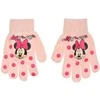 Kepurė Disney Minnie rožinių taškelių vaikiškos pirštinės