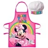 Kepurė "Disney" Minnie vaikiška 2 dalių prijuostė