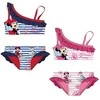 Disney Minnie Surf vaikiškas maudymosi kostiumėlis, bikinis 3-8 metų