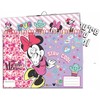 Disney Minnie šypsenėlių A/4 formato spiralinis eskizų sąsiuvinis su 40 puslapių ir lipdukais