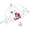 „Disney Minnie“ vaikiškas permatomas pusiau automatinis skėtis √ò69 cm