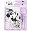 Disney Minnie violetinė prisiminimų knyga, dienoraštis su spyna ir rašikliu