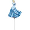 Disney Princesės Pelenės mini folijos balionas 33 cm (WP)
