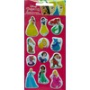 Disney princesės rožinis Disney princesės blizgantis minkštas putplasčio lipdukų rinkinys