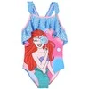 Disney Princess Ariel Bubble vaikiškas maudymosi kostiumėlis, 3-6 metų vaikams