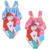 Disney Princess Ariel Bubble vaikiškas maudymosi kostiumėlis, 3-6 metų vaikams