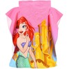 Disney Princess Ariel paplūdimio rankšluostis pončas 55x110 cm (greitai džiūstantis)