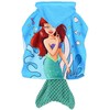 Disney Princess Ariel paplūdimio rankšluostis pončas 55x110 cm (greitai džiūstantis)