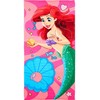 Disney Princess Ariel vonios rankšluostis, paplūdimio rankšluostis 70x140cm (greitai džiūstantis)