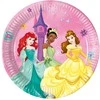 Disney Princess „Gyvenk savo istoriją“ popierinės lėkštės, 8 vnt., 20 cm, FSC