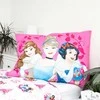 Patalynė bawełniana 140x200 Princess Princesės rožinė poszewka 70x90 JF24