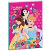 Disney Princess Spring B/5 linijinis užrašų sąsiuvinis 40 lapų