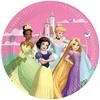 Disney Princess Sukurk savo pasaulį popierinės lėkštės, 8 vnt., 23 cm, FSC