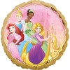 AMSCAN Princess folijos balionas - 45 cm - 1 vnt. universalus (44137-uniw) - 44137-uniw