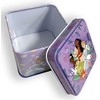 Disney Princess violetinė mini metalinė dėžutė 7,5 cm