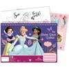 „Disney Princess Your World“ A/4 spiralinė eskizų knyga su 40 lapų ir lipdukais