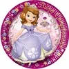 Disney Sofija Pirmoji Popierinės Lėkštės 8 Vnt. 23 cm