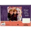 „Disney“ spiralinė eskizų knygelė „Frozen Heart“ su A/4 formato paveikslėliais ir 40 puslapių bei lipdukais