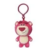 Pink „Disney Toy Story Lotso Rožinė“ 3D pliušinė figūrėlė su pakaba, krepšio dekoracija 13 cm