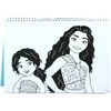 Disney Vaiana Together Again A/4 spiralinis eskizų sąsiuvinis su 40 lapų ir lipduku