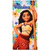 Disney Vaiana vonios rankšluostis, paplūdimio rankšluostis 70x140cm (greitai džiūstantis)
