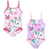 Disney vaikiškas maudymosi kostiumėlis su kate ir Marie Flowers, 3-6 metų vaikams
