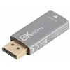 Lanberg DisplayPort (M) į HDMI (F) adapteris 8K sidabrinės spalvos