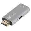 Lanberg Adapteris HDMI(M) - DisplayPort(F) 4K sidabrinė