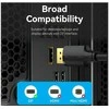 DisplayPort kabelis Vention HAKBF Juoda 1 m