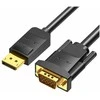 DisplayPort – VGA adapteris Vention HBLBH Juoda 2 m