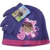 Doc McStuffins apkabinimas Disney Dr. pliušinis vaikiškas kepurės ir pirštinių rinkinys 52-54 cm